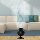 KCASA FCSY-380 USB Creative Hawkeye Turbo Fan Mini Fan Double-blade Fan Air Cooler Two Speed Control Cooling Fan