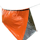 IPRee 200x90cm PE Aluminum Film Single Sleeping Bag Folding Emergency First Aid Mat With Storage Bag