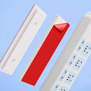 Free of Punch Power Strip Fixator Non-trace Plug Board Socket Wall Holder for Home