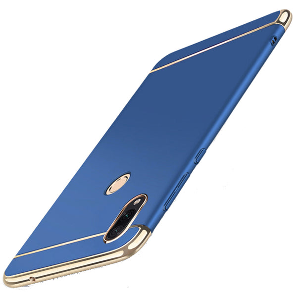 Bakeey Ultra-thin 3 in 1 Plating Frame Splicing PC Hard Protective Case For Xiaomi Mi Play