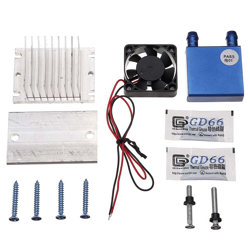 12V Thermoelectric Peltier Refrigeration Semiconductor Cooling Cooler Fan System Heatsink