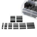 150pcs 2.54mm Plastic Dupont Jumper Wire Kit With Box 1P 2P 3P 4P 5P 6P 2*4P 2*5P Wire Plug Cable