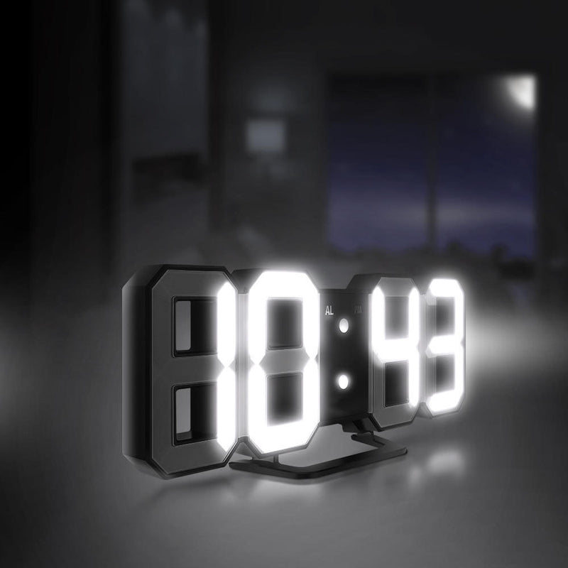 Digoo DC-K3 Multi-Function Large 3D LED Digital Wall Clock Alarm Clock With Snooze Function