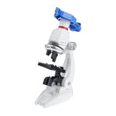 100X 400X 1200X Children Microscope Set W/ Mobile Phone Holder Science Education