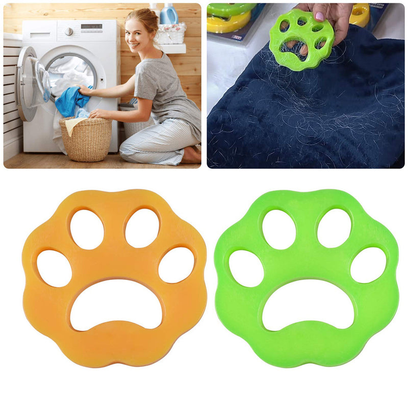 2Pcs Pet Hair Lint Remover Washing Machine Reusable Laundry Fur Catcher Washer Dryer Pet FurZapper
