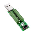 5pcs USB Charge Current Detection Load Tester Instrument 2A/1A Discharge Aging Resistance USB Power Adapter