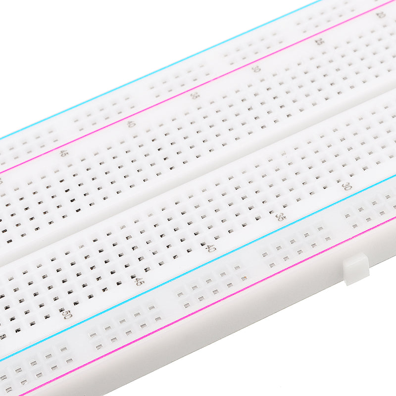 Test Develop DIY 830 Point Solderless PCB Breadboard For MB-102 MB102 with 65pcs Male To Male Breadboard Wires Jumper Cable Dupont Wire Bread Board Wires