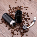Portable Manual Coffee Grinder Hand Crank Stainless Steel Ceramic Burr Coffee Mill