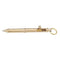 EDC Mini Self Defense Brass Pen Anti-gun Pure Checker Writing Pen