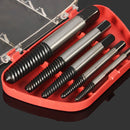5/6pcs 4mm-25mm Damaged Nut Screw Extractor Set Bolt Stud Remover Tool Kit
