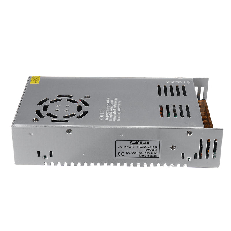 400W Switching Power Supply AC 110V-240V Regulated To 48V 8.3A LED Power Supply Driver Adapter Security Monitoring Power Supply
