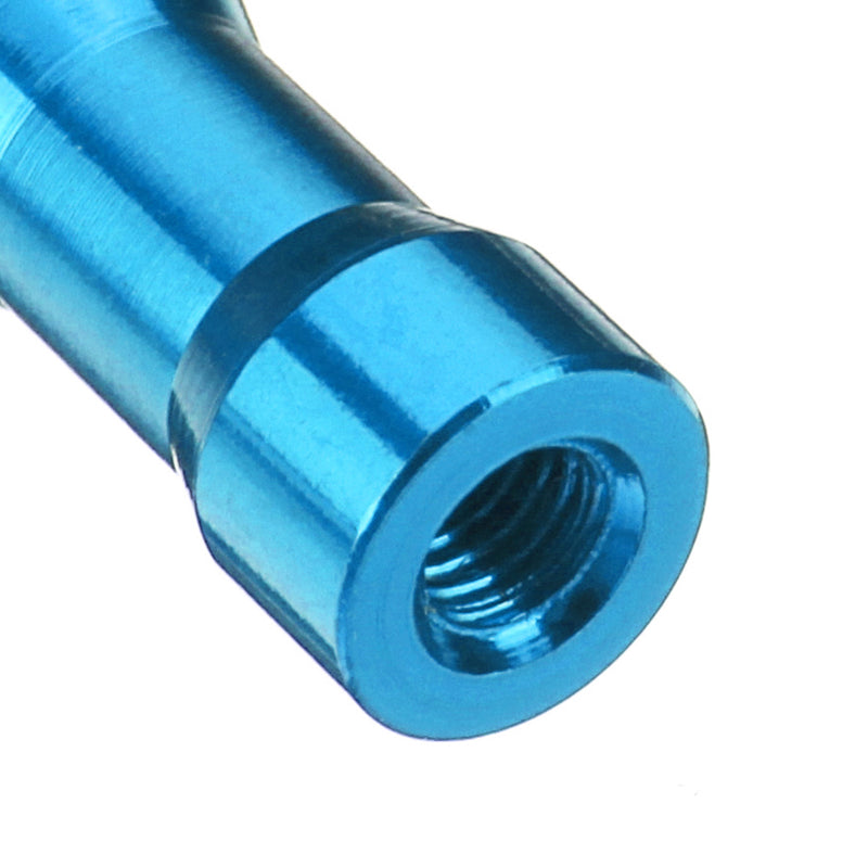 Suleve M3AS10 10Pcs M3 10mm Aluminum Alloy Standoff Spacer Round Column MultiColor Smooth Surface