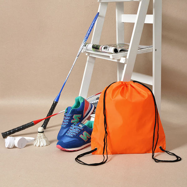 KCASA KC-SK02 Travel Drawstring Storage Bag Durable Nylon Sport Backpack Sack Bag