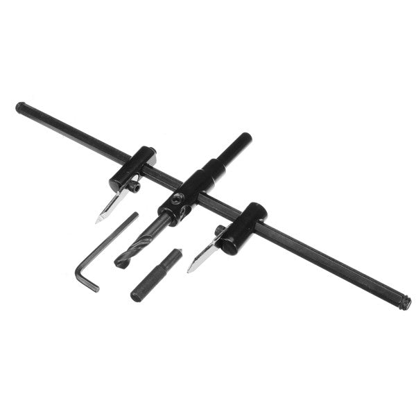 Adjustable 40-300mm Circle Hole Saw Cutter Wood Drywall Drill Bit Saw Round Cutting Tool