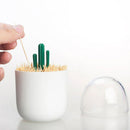 Animal Plant Multifunctional Dustproof Storage Box Cartoon Cotton Swab Box