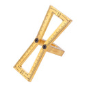 Drillpro Brass Dovetail Scriber Line Planner Woodworking Crossed Templates Drawing Line Tool