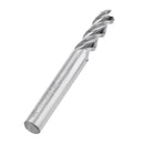 Drillpro 5/6/8mm 3 Flutes End Mill Cutter Tungsten Carbide Milling Tool for Aluminum