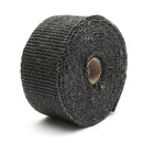 5M Black High Heat Insulation Fiber Glass Wrap Exhaust Header Pipe Tape