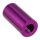 Suleve M3AR8 M3 Aluminum Alloy Standoff Studs 10-35mm Purple Round PCB Board Standoffs 10pcs
