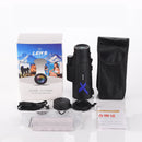 IPRee 12X50 Waterproof Monocular Optical HD Lens Portable Telescope + Mobile Phone Clip + Telescopic bracket