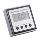 Drillpro Stainless Steel 360 Degree Mini Digital Protractor Inclinometer Electronic Level Box Magnetic Base Measuring Tools