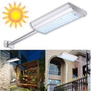 5Modes 70 LED Microwave Motion Sensor Solar Power Street Light Waterproof Wall Lamp Outdoor Garden