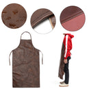 Leather Equipment Apron Waterproof Washable Heat Insulation Kitchen Aprons