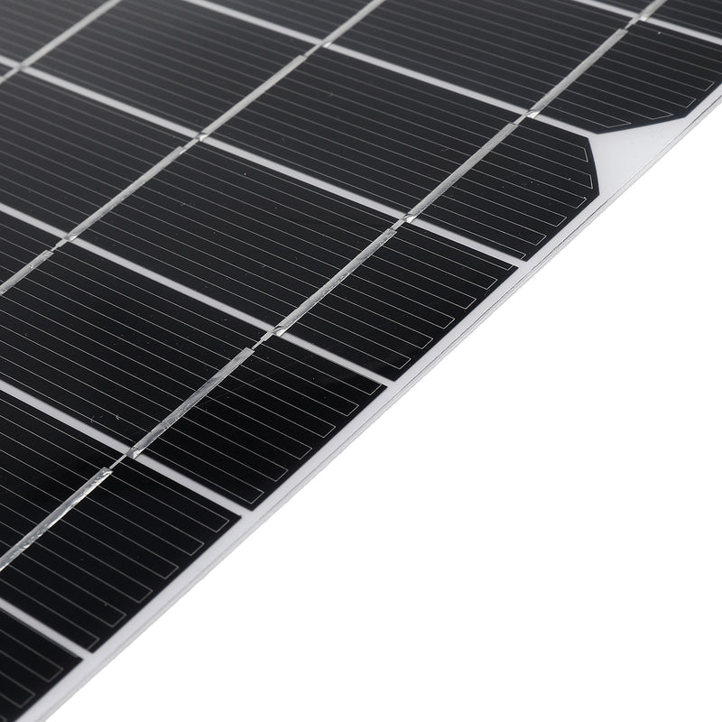 Mono Solar Panel Charger Dual USB Monocrystaline Flexible Solar Controller Power Bank Outdoor Camping Hiking Battery Charger