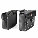 Pair PU Leather Motorcycle Side Tool Bag Luggage Saddlebags Universal