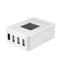 Winners 45W 8A Smart USB 4 Charger LCD Real Time Display Auto Protection Fast Charge QC3.0