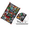 Tri-Fold Pringting Tablet Cover fr Samsung Galaxy Tab S5E SM-T720 SM-T725 Tablet - Doodle