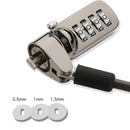 Laptop Anti Theft Lock Security Cable 4 Digit Password Protections
