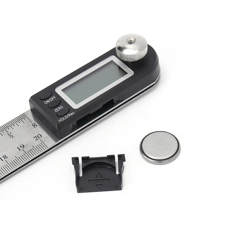 200MM Stainless Steel Electronic Ruler Scale Angle Calipers Digital Display