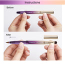Portable Double Head Makeup Brushes Retractable Lip Brush Rayon Lip Gloss Brush Beauty Tools