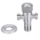 G1/2 Stainless Steel Double Outlet Angle Valve Bidet Faucet Accessories