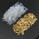 100pcs Copper 4.8mm Female Spade Crimp Terminals 22~16AWG