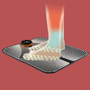 EMS Dual Foot Leg Massager Pad 6 Modes 9 Speeds Rechargeable Feet Relax Deep Kneading Shiatsu Therapy Massage Mat