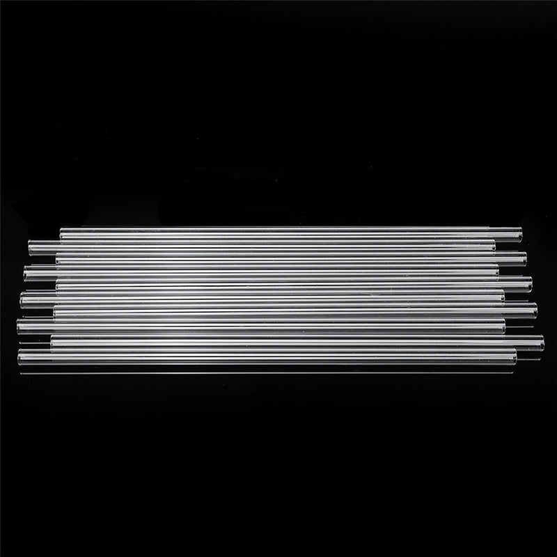 10pcs 300mm OD 10mm 1mm Thick Glass Blowing Tube Borosilicate Tube