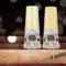 AC85-265V G4 5W 28 SMD 2835 No Strobe Silica gel LED Corn Light Bulb Ceiling Lamp Indoor Home Decor