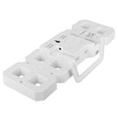 Modern LED Digital Clock Wall Light Table Night Lamp 12/24 Hour Display