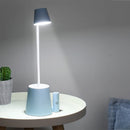 USB LED Table Lamp for Children With Fan Phone Hoder Touch On/Off Switch 3 Modes Eye Protection Desk Lamp