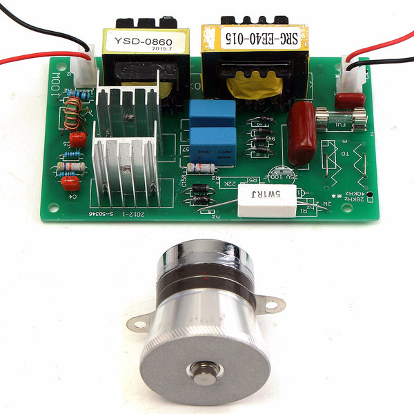 AC 110V 50W 40KHz Ultrasonic Cleaning Transducer Cleaner And Power Driver Board