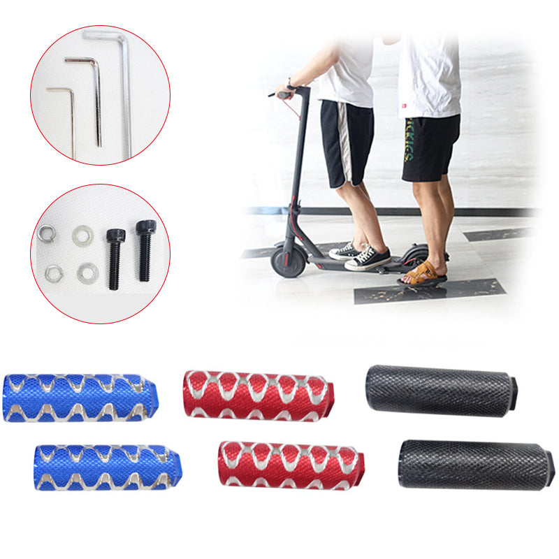 1Pair Back Rear Foot Pedals Plate For Xiaomi Mijia M365 Pro Electric Scooter Part