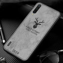 BAKEEY Deer Canvas Cloth Shockproof Protective Case for Xiaomi Mi A3 / Xiaomi Mi CC9E