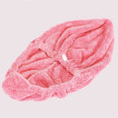 Honana BX-577 Bathroom Coral Elastic Band Quick Drying Bath Towel Hair Drying Cap Salon Spa Towel
