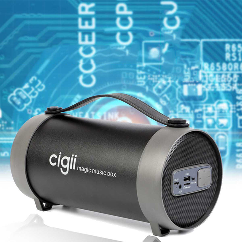 CIGII S22E 1500mAh 3.5mm Wireless Portable bluetooth Speaker Subwoofer Noise Cancelling with Echo Control FM Radio