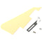 1 Ply LP Guitar Pickguard Scratch Plate with Chrome Bracket for Guitar Parts Accessories