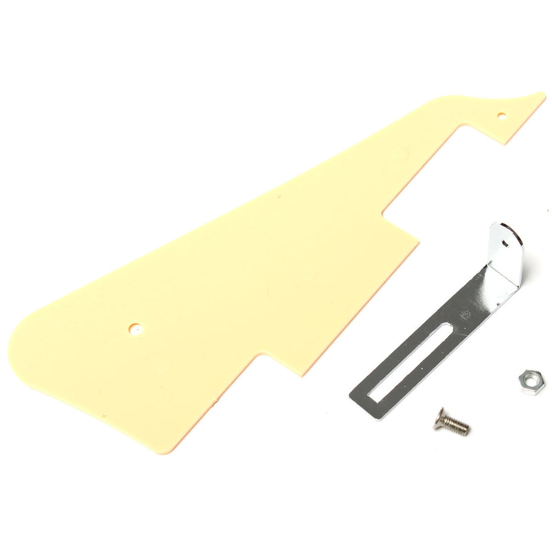 1 Ply LP Guitar Pickguard Scratch Plate with Chrome Bracket for Guitar Parts Accessories
