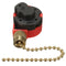 AC Cord Switch Pendant Push Pull Switch Push Switch Red
