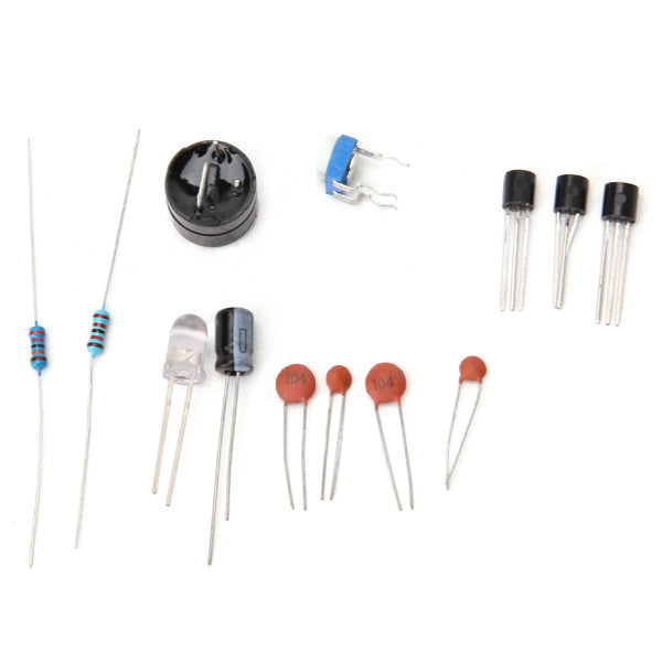 10Pcs DIY Metal Detector Kit Treasure Hunting Instrument Security Apparatus Stick